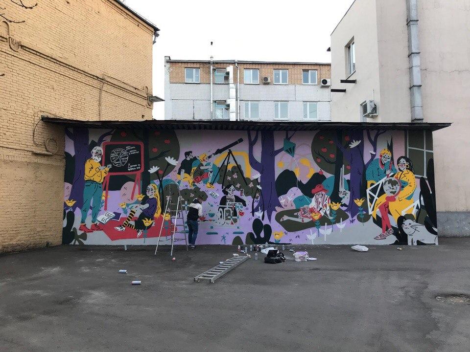 Научиться рисовать граффити можно бесплатно в Подольске