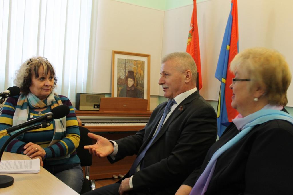 Интервью с депутатом Мособлдумы прозвучит на подольском радио 1 апреля