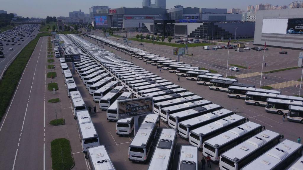 Новые пассажирские автобусовы готовы к отправке в филиалы АО «Мострансавто»