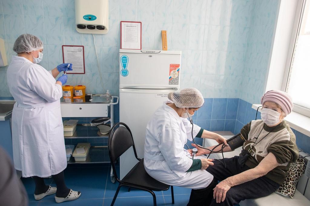 Пункт вакцинации открылся на базе Львовской районной больницы