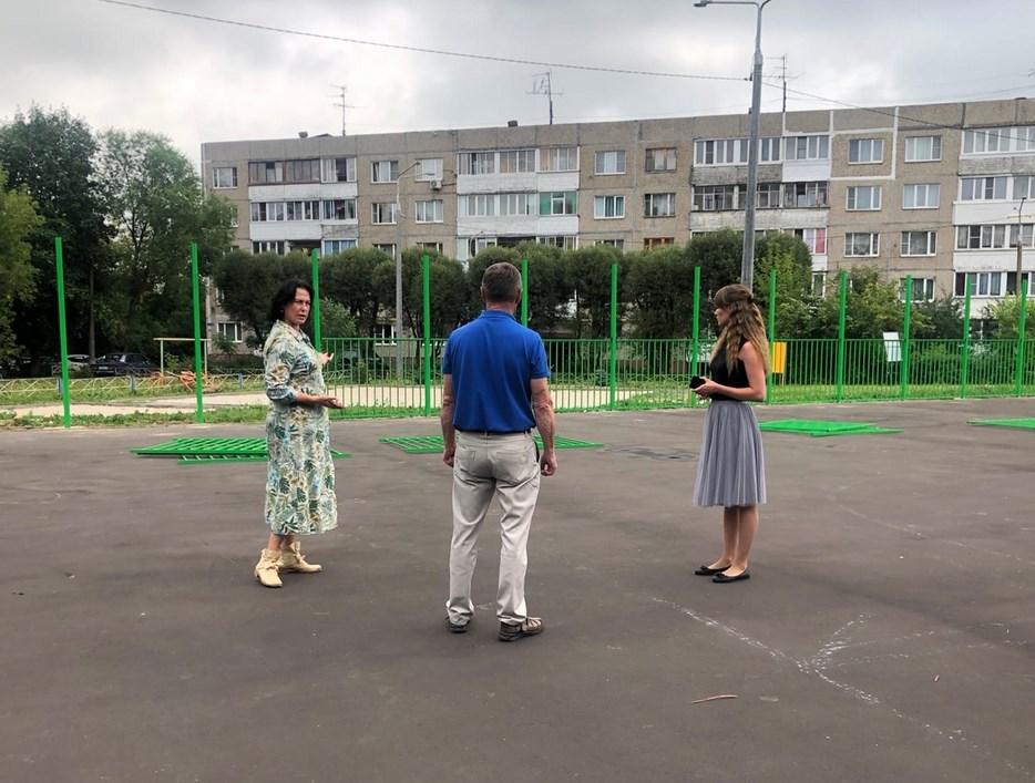 Детскую и спортивную площадки откроют в микрорайоне Львовский 