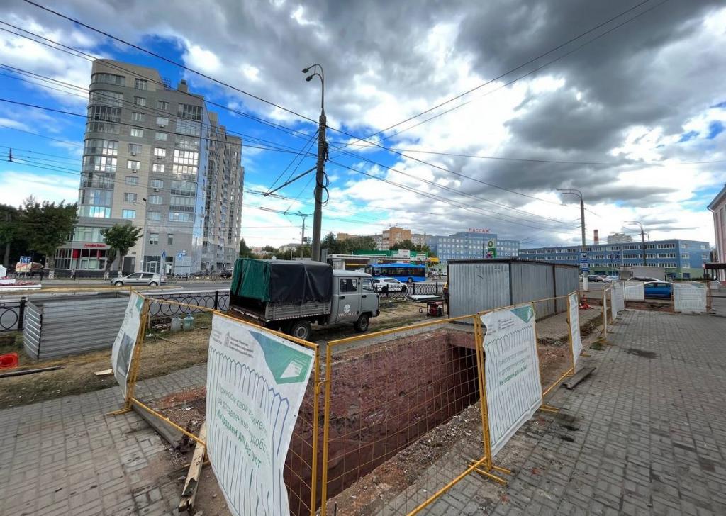 В ноябре начнет функционировать подземный пешеходный переход на улице Комсомольской