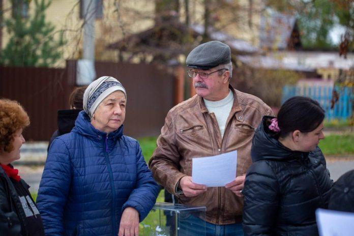 Встреча с жителями в деревнях Макарово и Жданово