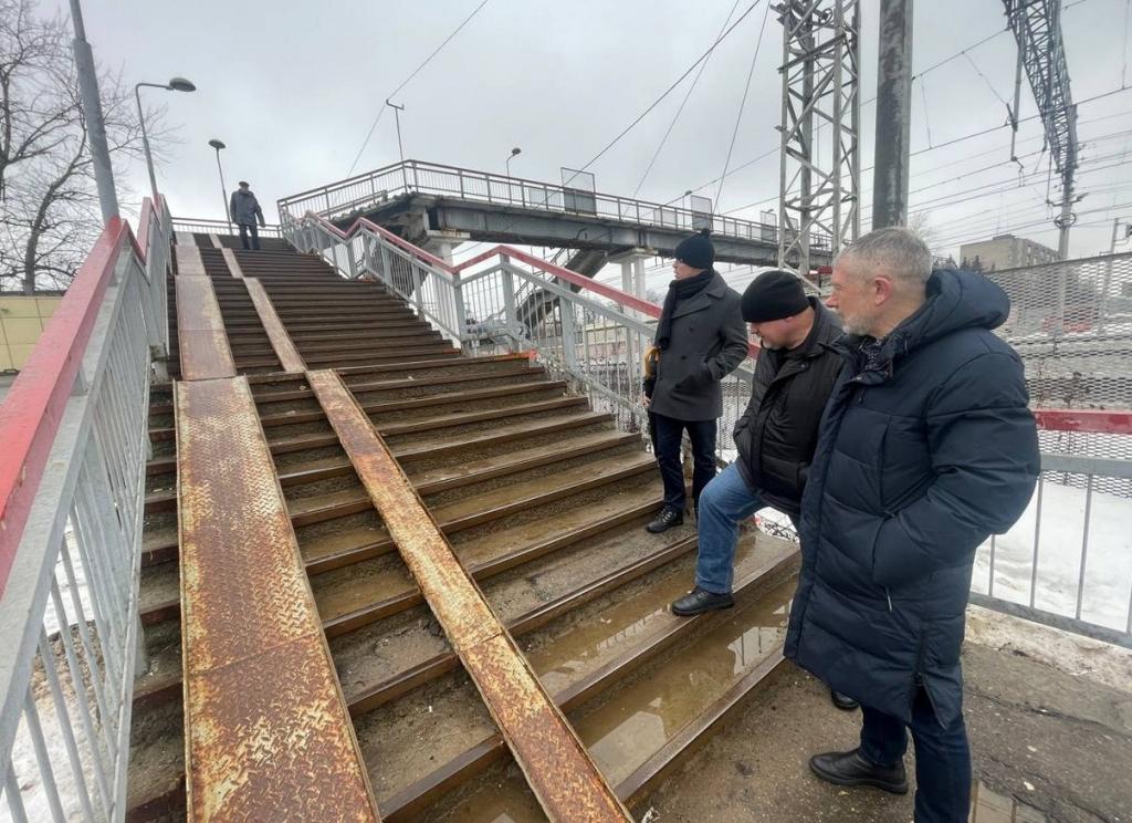 Прошло обследование железнодорожных станций Гривно и Львовская