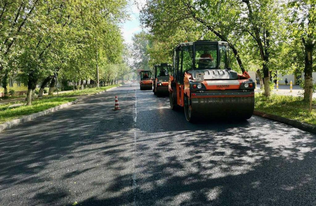 На дорогах Подольска обновили почти 6 км покрытия в рамках нацпроекта БКД