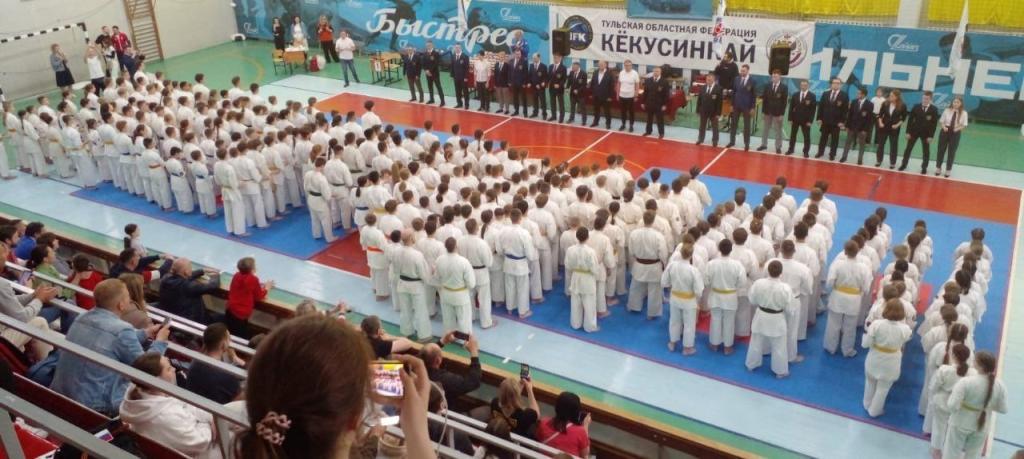 Подольчанка заняла третье место на чемпионате и первенстве Тульской области по кёкусинкай каратэ