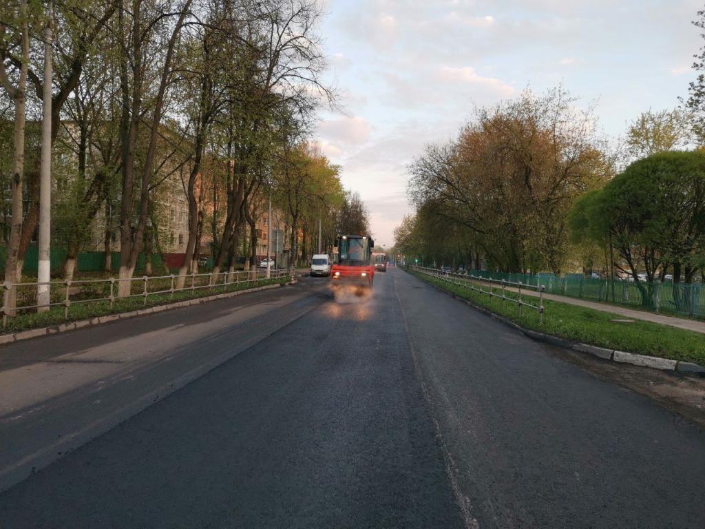 Ремонт пяти региональных дорог завершился в Подольске
