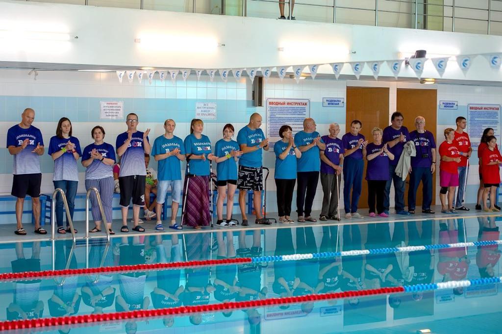 Фестиваль спорта по плаванию среди инвалидов Московской области стартовал в Г.о. Подольск в шестой раз