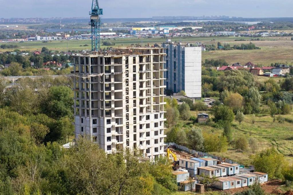 В новый 13-этажный дом смогут переехать 193 жителя Подольска
