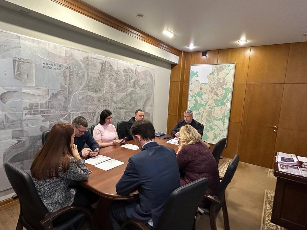 В администрации Г.о. Подольск состоялось очередное заседание оперативного штаба по вопросам отопления